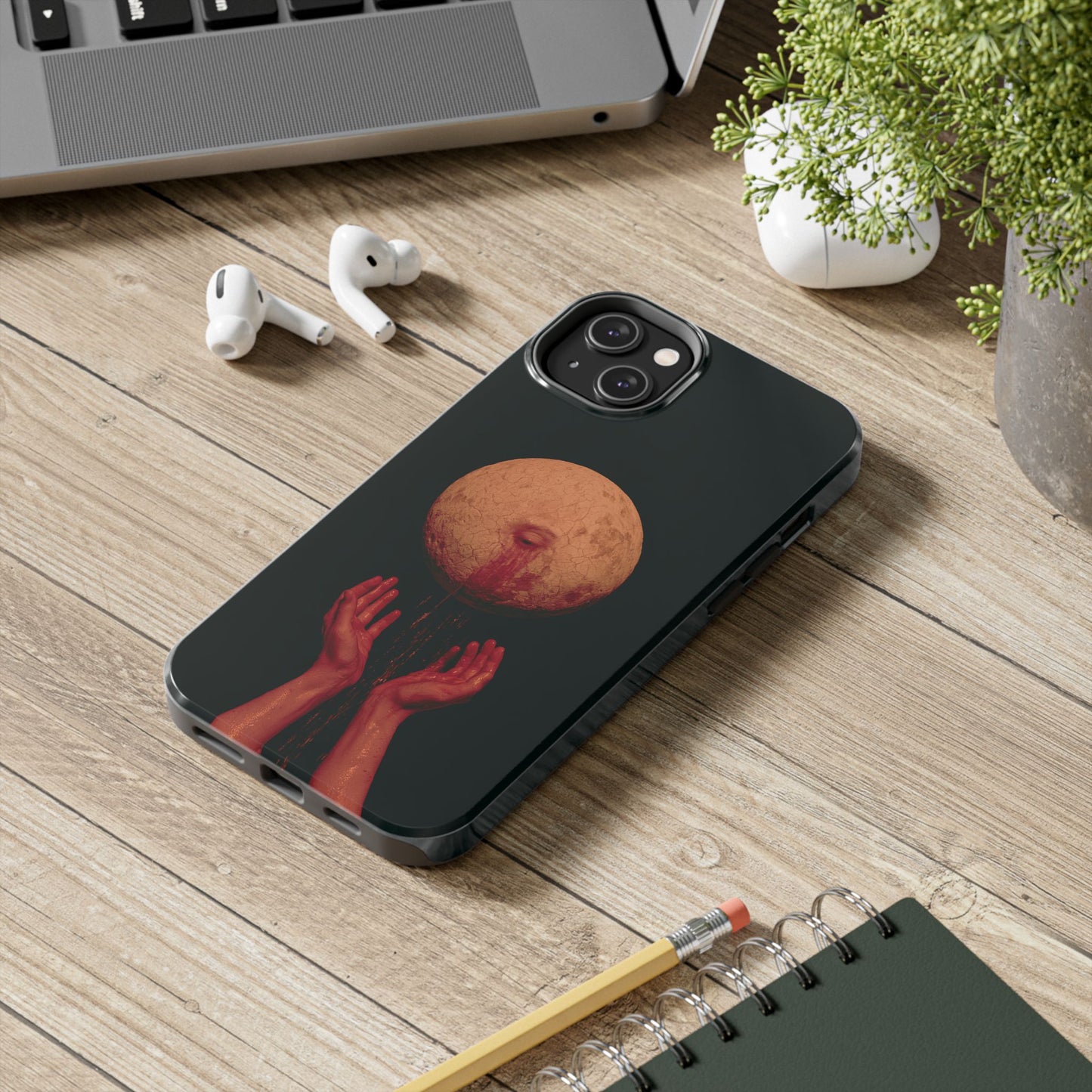 Praying To The Moon - Iphone Case