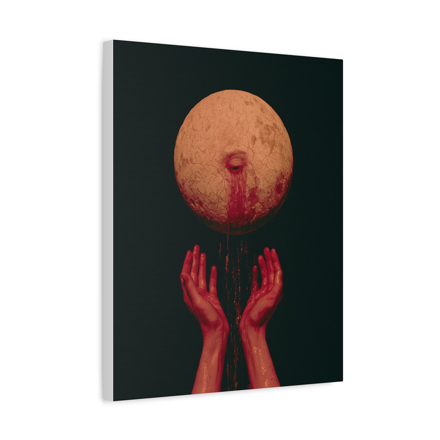 Praying To The Moon - Canva