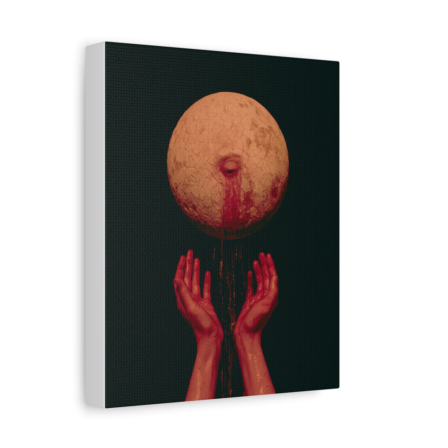 Praying To The Moon - Canva