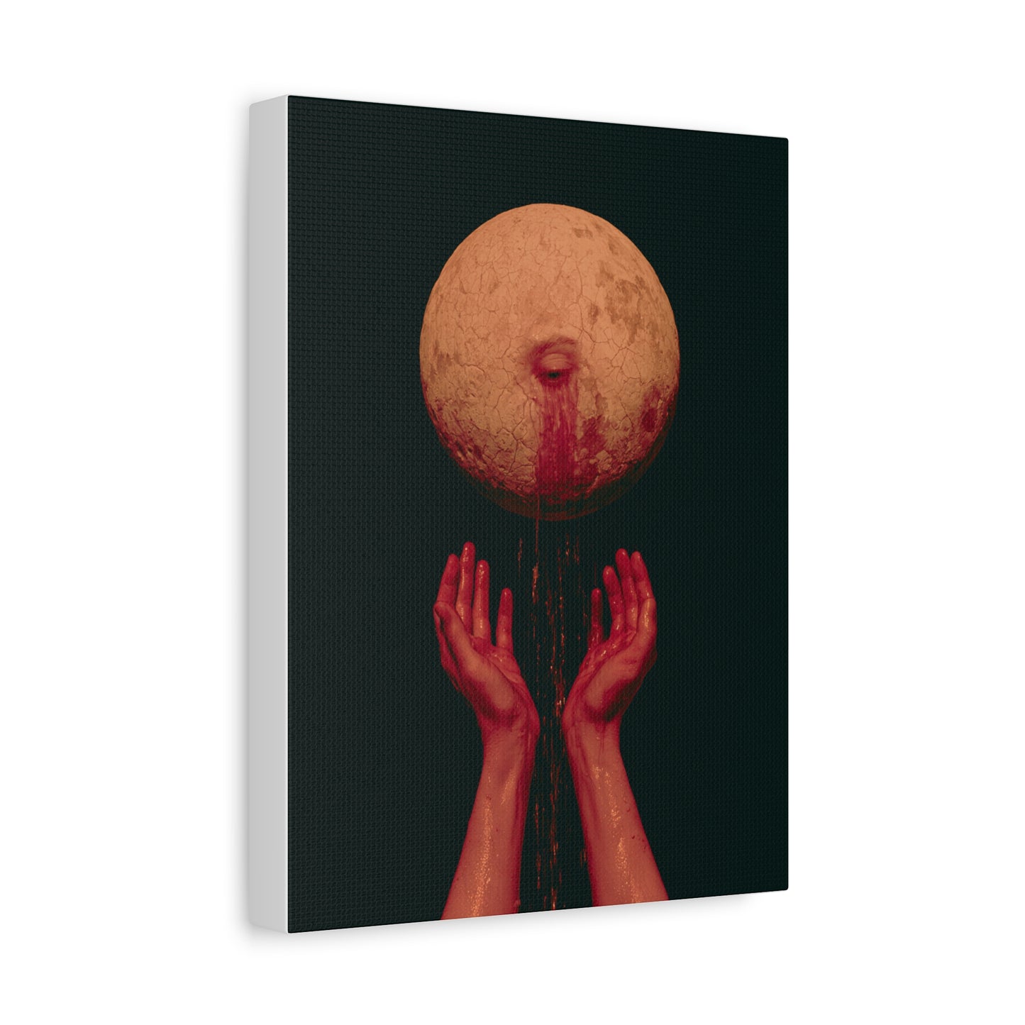 Praying To The Moon - Canva