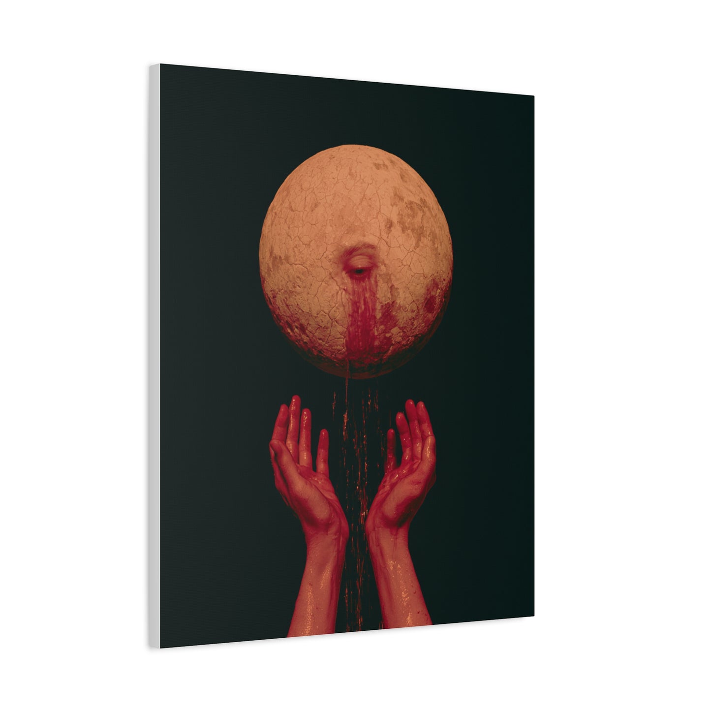 Praying To The Moon - Canva