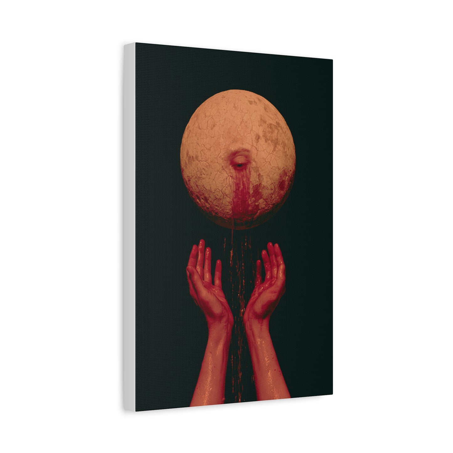 Praying To The Moon - Canva