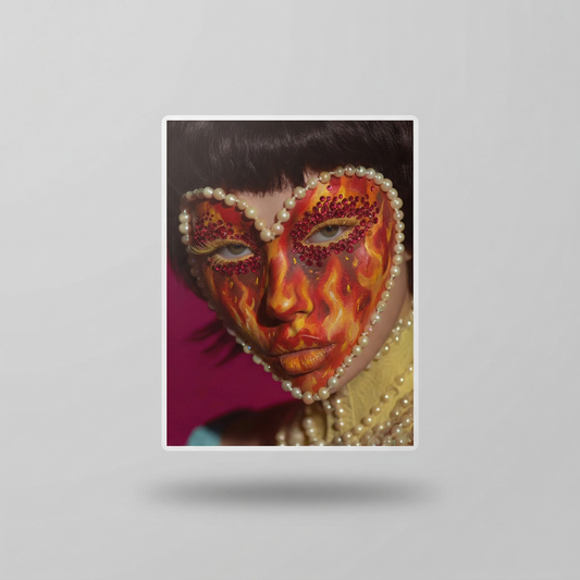 Burning Love - Sticker