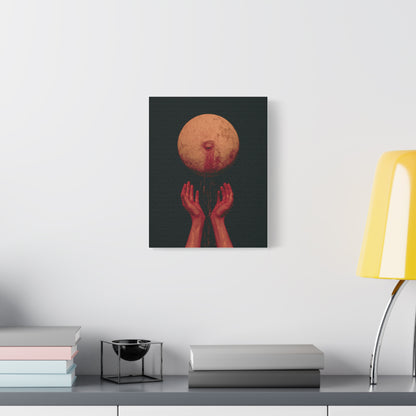 Praying To The Moon - Canva
