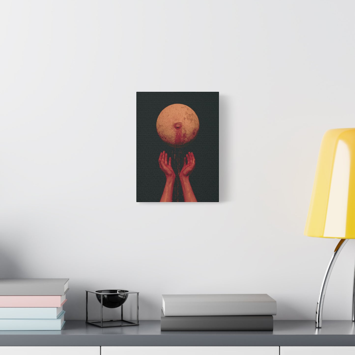 Praying To The Moon - Canva