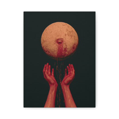 Praying To The Moon - Canva