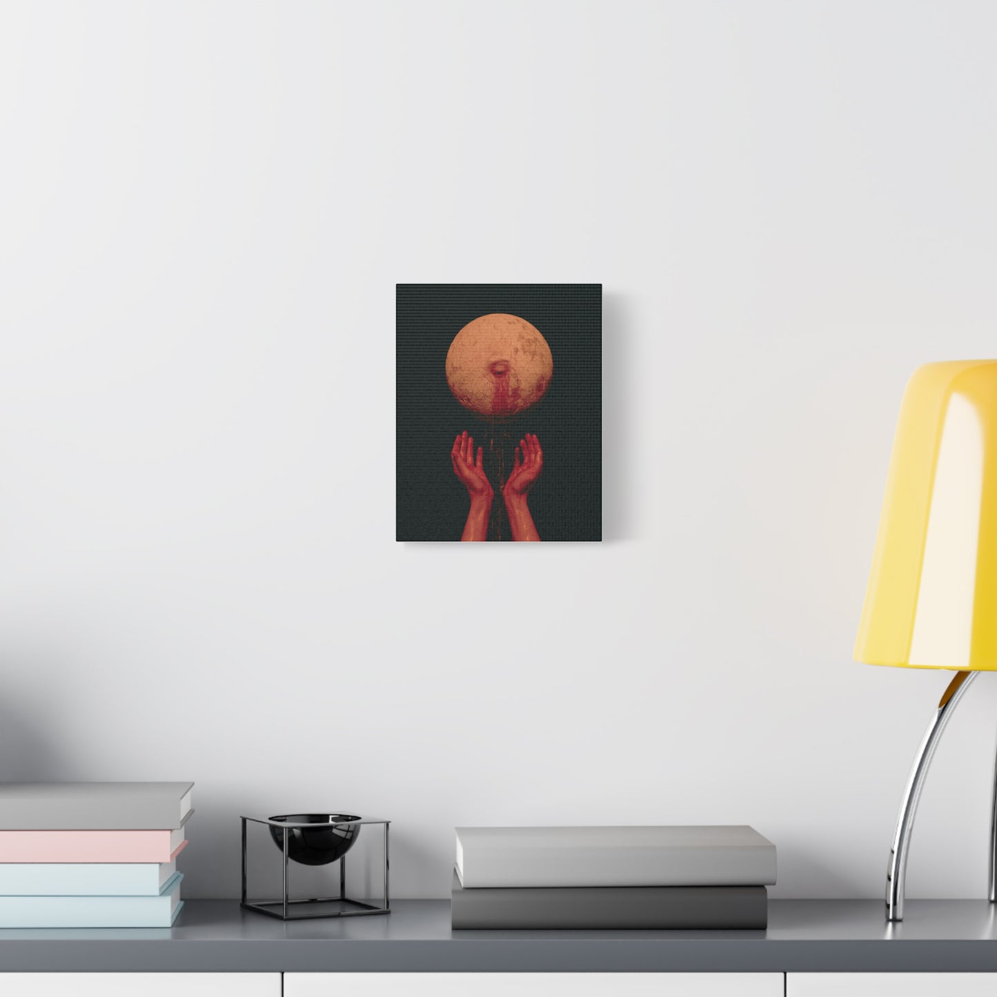 Praying To The Moon - Canva
