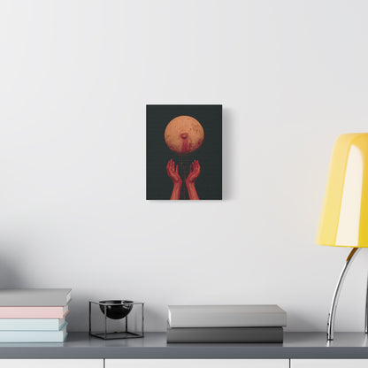 Praying To The Moon - Canva