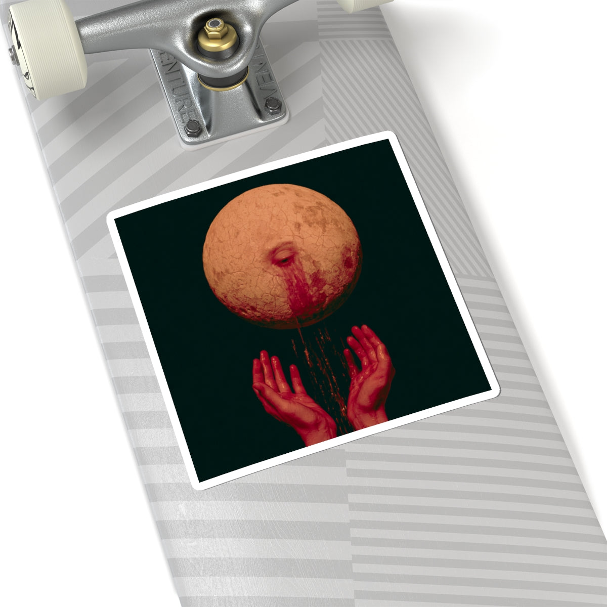 Praying To The Moon - Sticker