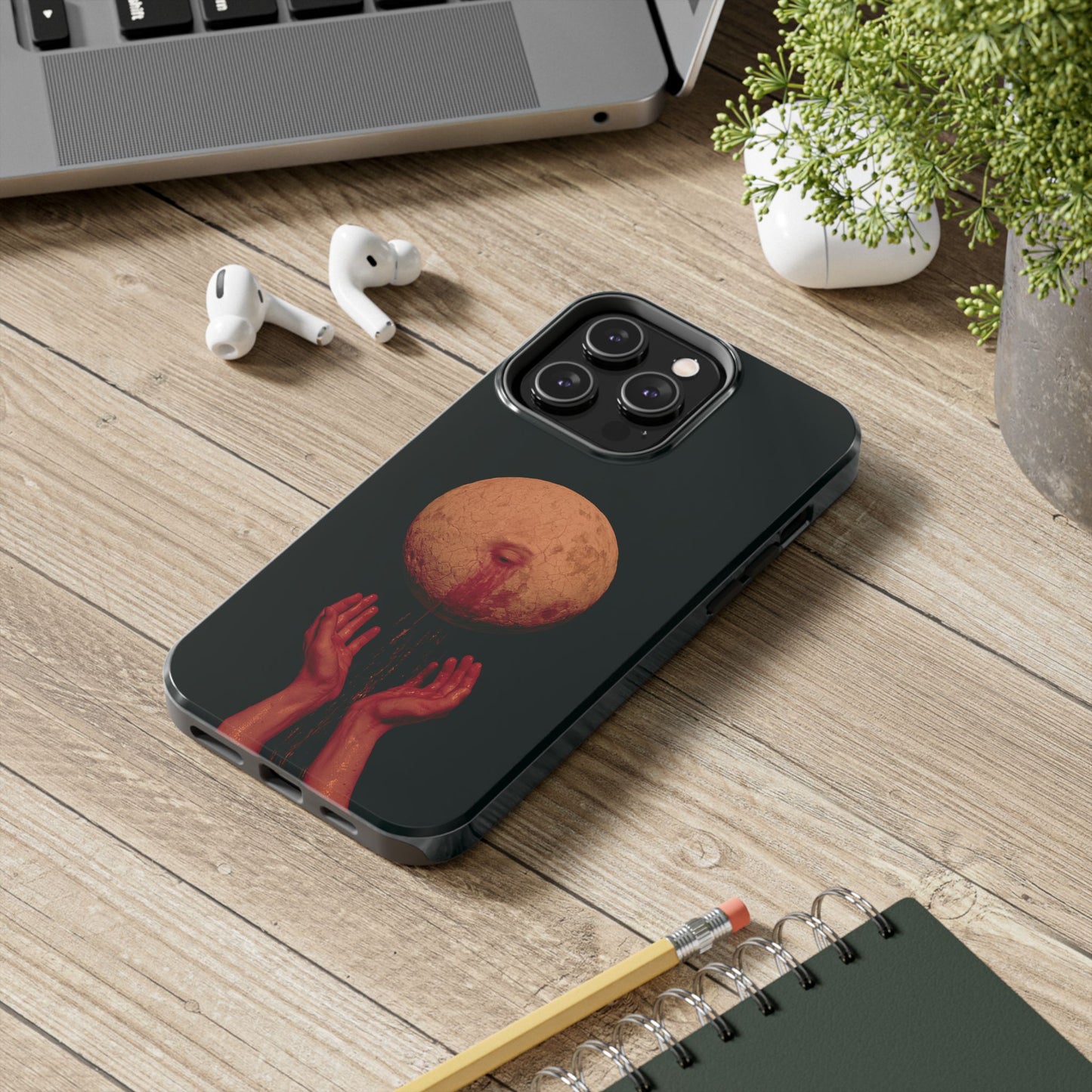 Praying To The Moon - Iphone Case
